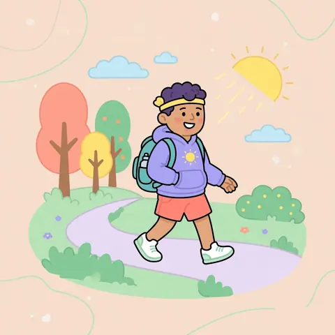 A walk outside